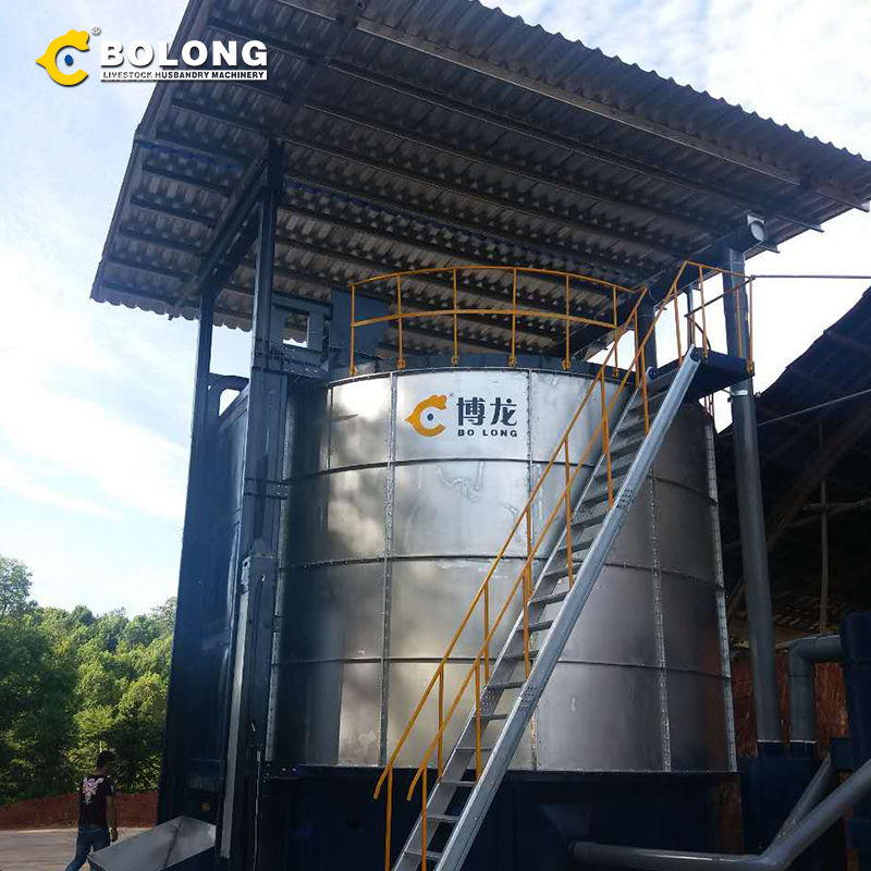 well-built commercial aerobic composting system